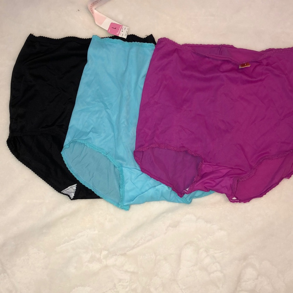 Shadowline and Bali Panties Set of 3 NWT